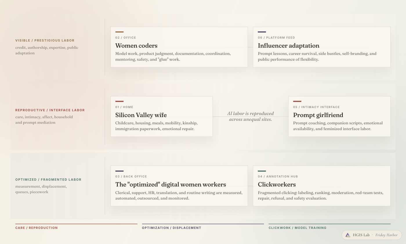 The Gendered Geographies of AI Labor — visualization preview