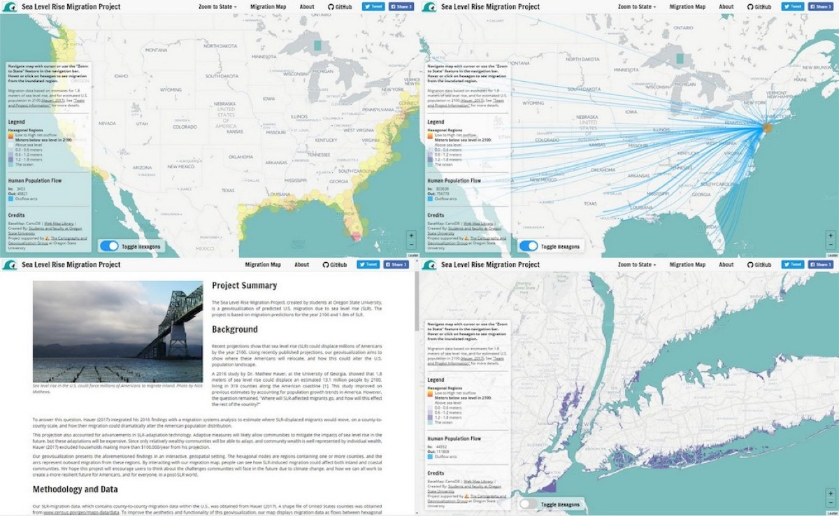 Sea Level Rise Induced Migration